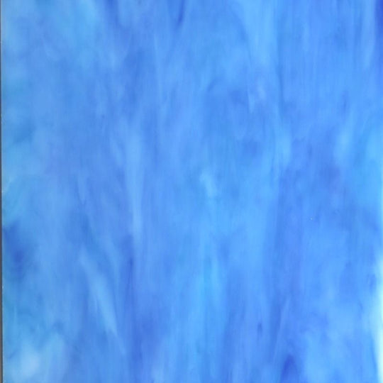 Placa de Vidrio Azul Suave Ópalo