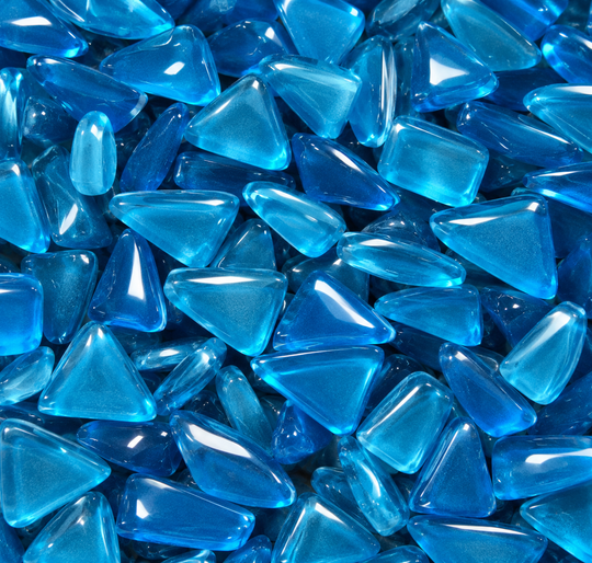 Puzles de Vidrio – Azul