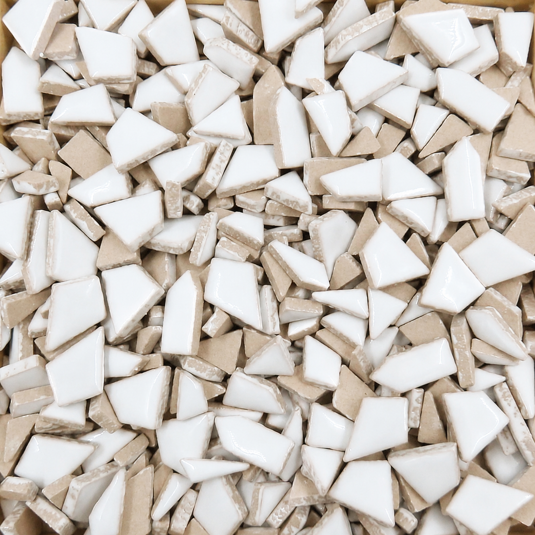 Mini Puzzles Cerámicos Blanco
