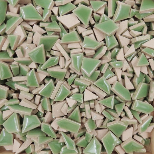 Mini Keramik-Puzzles Jade