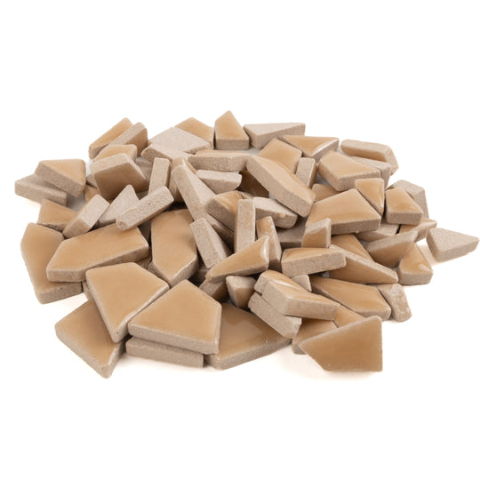 Mini Puzzles Cerâmicos Castanho Claro