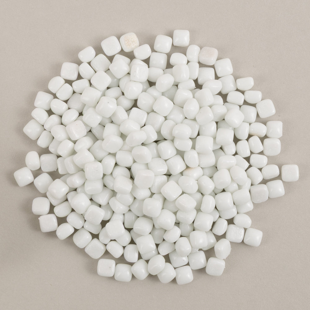 Micro Mosaique De Verre 4,8mm  Blanc