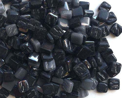 Ottoman 8mm Zwart Mix