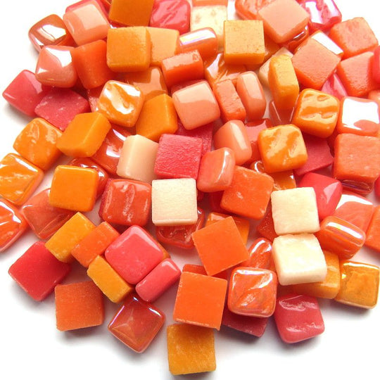 Ottoman 8mm Oranje Mix