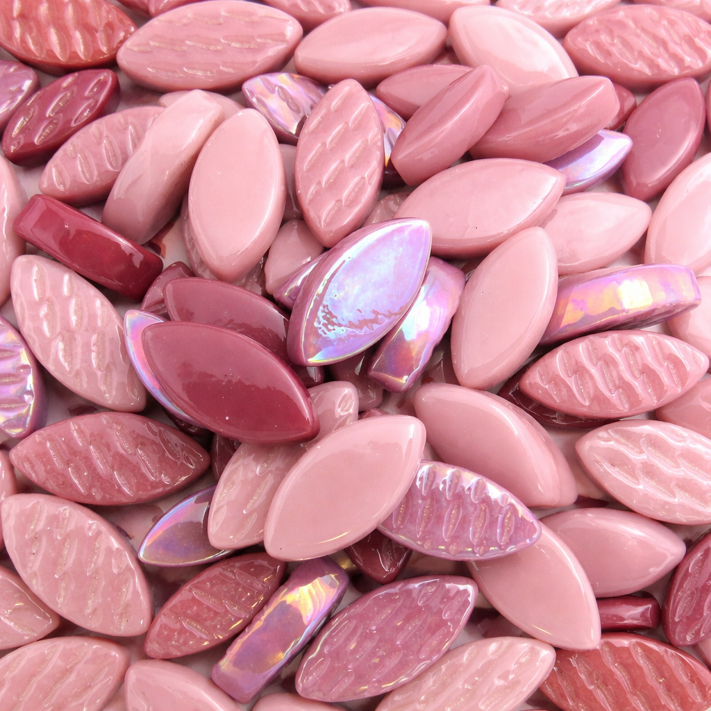 Ottoman Bloemblaadjes Roze Mix