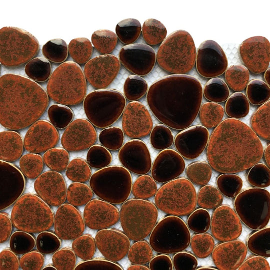 Kieselmosaik  Schokolade