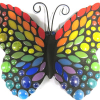 Papillon arc-en-ciel 24cm