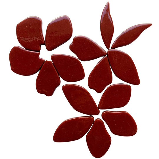 Bloemblaadjes Glas Bordeaux