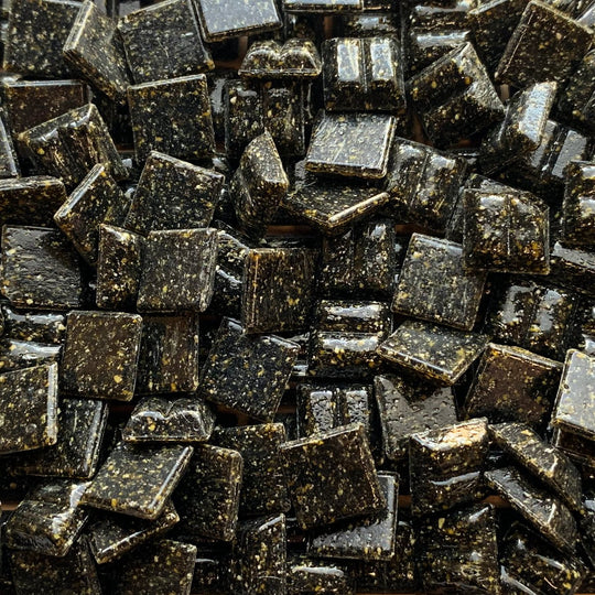 Glasmozaiek 10mm Antraciet