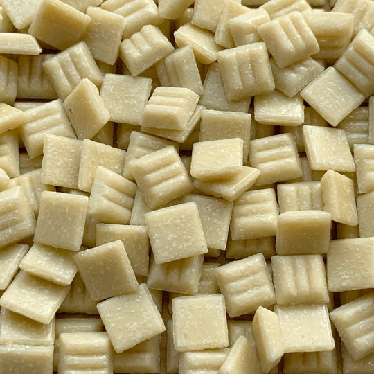 Glasmozaiek 10mm Crème