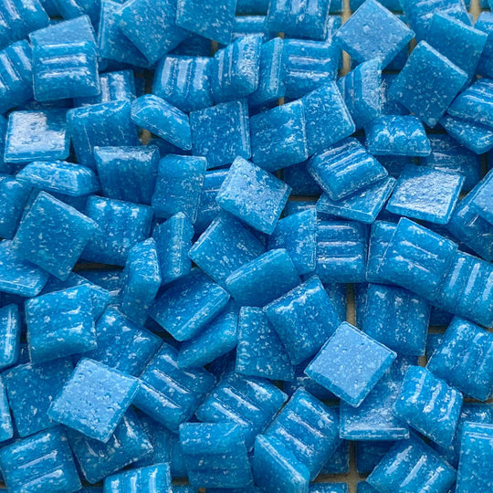 Glasmozaiek 10mm Diepzee Turkoois