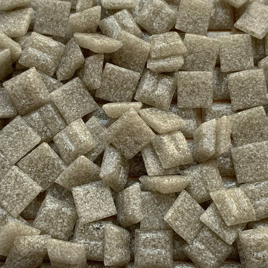 Glasmozaiek 10mm Muisgrijs