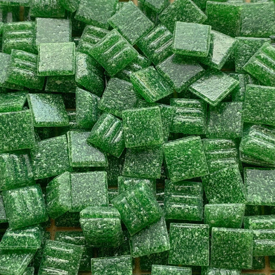 Glasmozaiek 10mm Spinazie