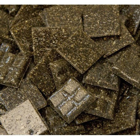 Pâtes de Verre Standard 20mm  Brun Foncé