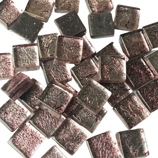 Glasmozaiek Spiegel 10mm Granaat