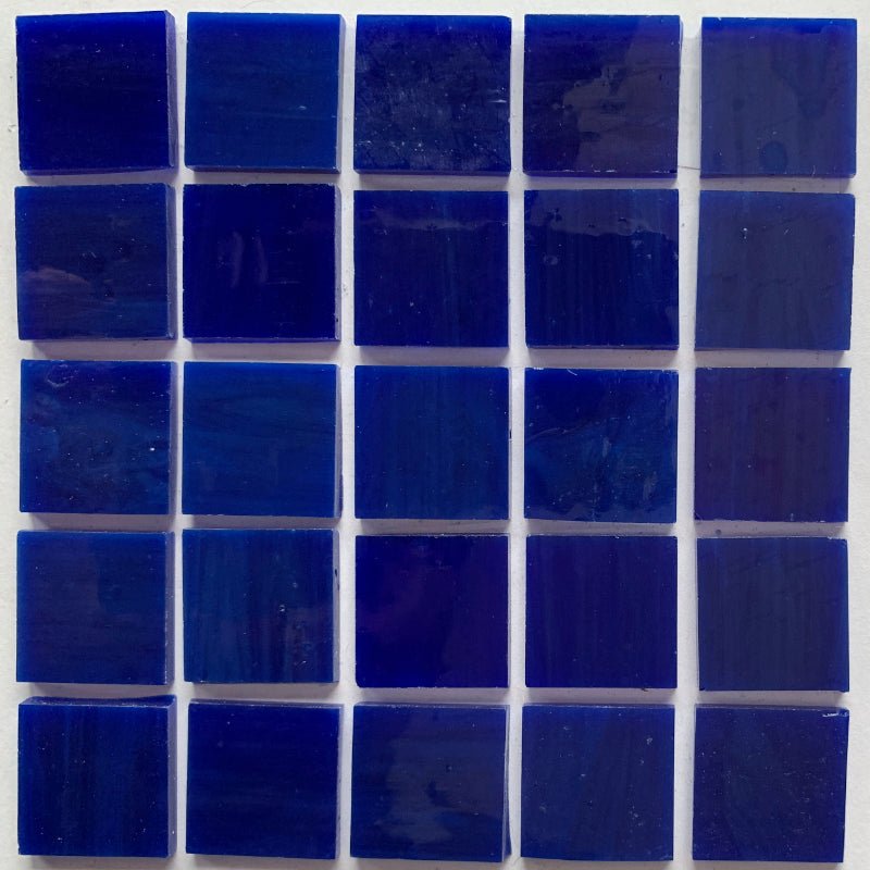 Verre Mosaique - glass mosaic -Glasmosaik-glasmozaïek-Glasmozaiek Tiffany Glacier 20mm Middernacht - mosaicshop