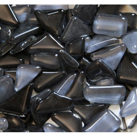 Glaspuzzels Zwarte Dahlia