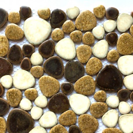 Kieselmosaik  Steingarten