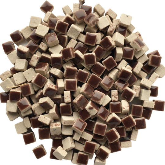 Micro Keramiksteine 5mm  Umber