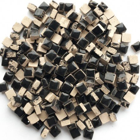 Micro Keramiksteine 5mm  Schwarz