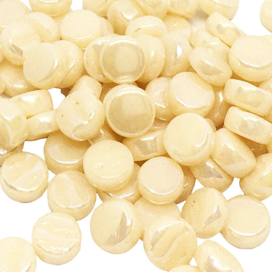 Mini Rondjes Parelmoer 8mm Rozeblush