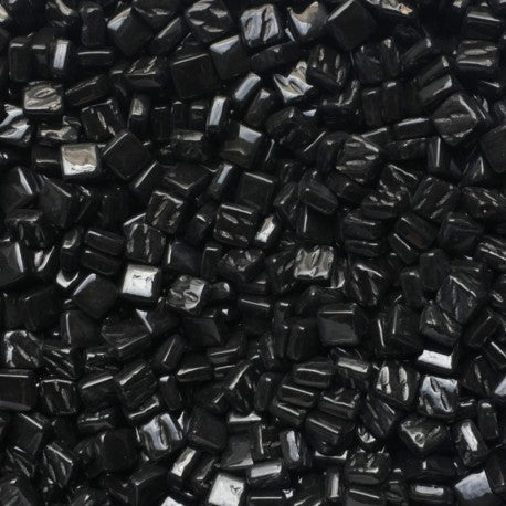 Ottoman 8mm Opaal Zwart