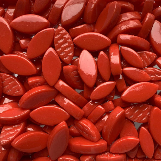 Ottoman Bloemblaadjes Helder Rood