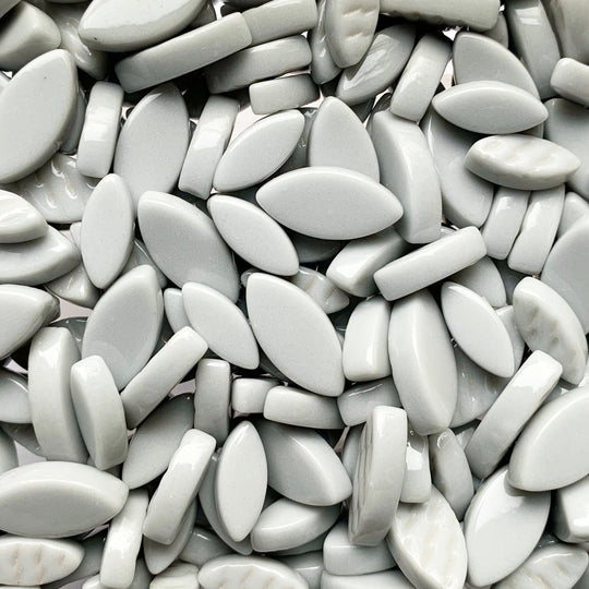 Ottoman Bloemblaadjes Lichtgrijs