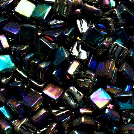 Ottoman Perle 8mm  Opal Schwarz 