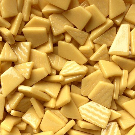 Ottoman Puzzels Warm Geel