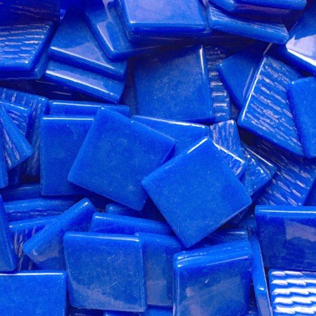 Fantasy Glas 25mm  Brillantblau