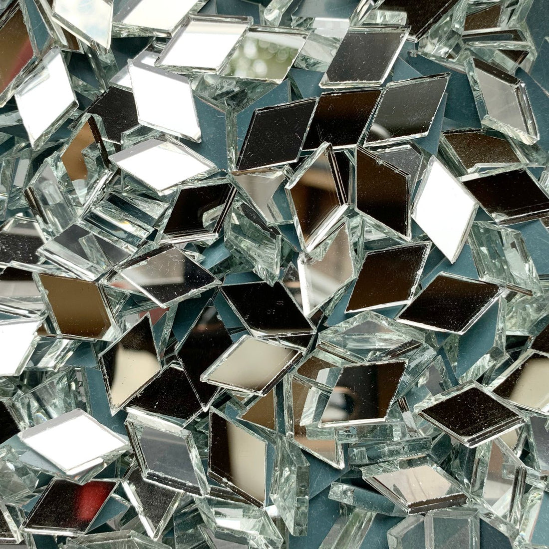 Verre Mosaique - glass mosaic -Glasmosaik-glasmozaïek-Spiegel Ruit - mosaicshop