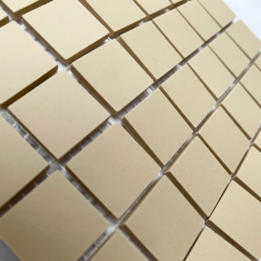 Winckelmans Ontario – tessere di mosaico opache da 20x20 mm su rete