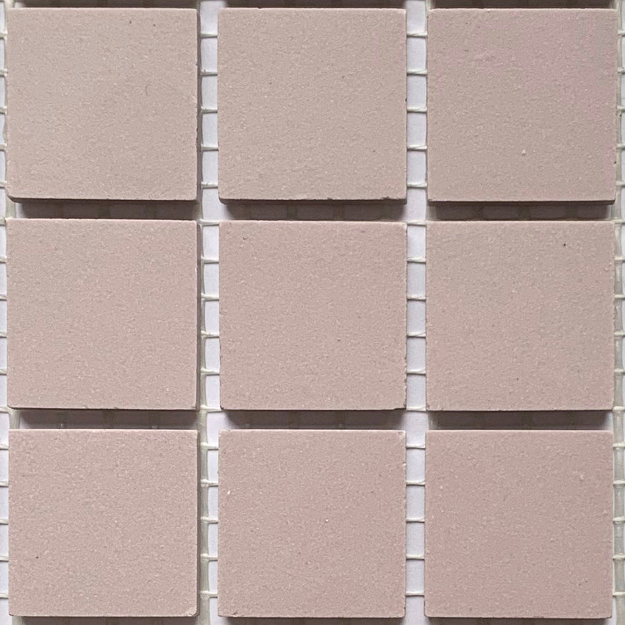 Winckelmans Parme – teselas de mosaico mates de 20x20 mm sobre malla